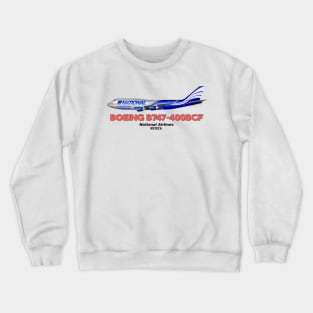 Boeing B747-400BCF - National Airlines Crewneck Sweatshirt